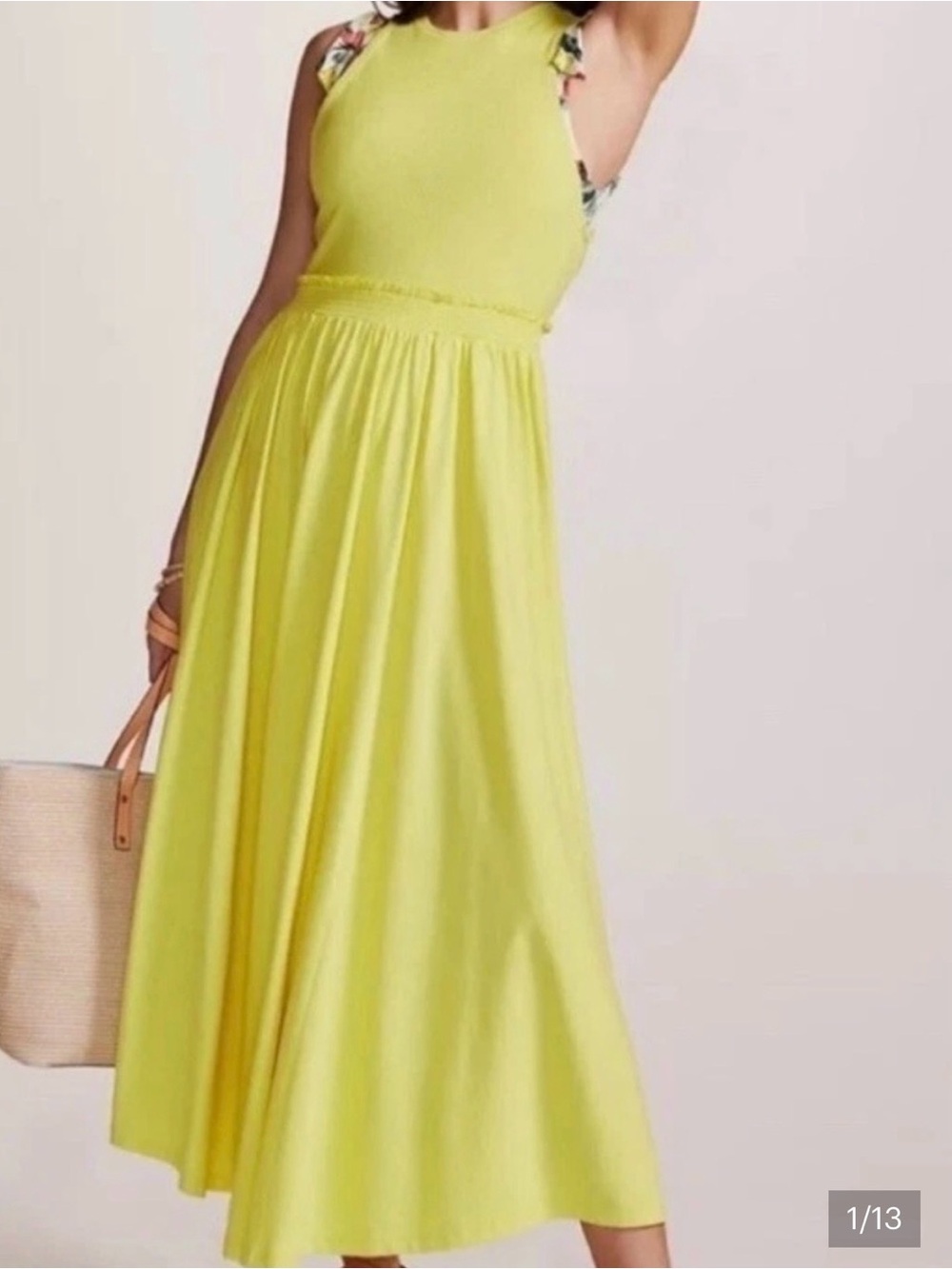 Daily Practice by Anthropologie Jump High Cutout Maxi Dress